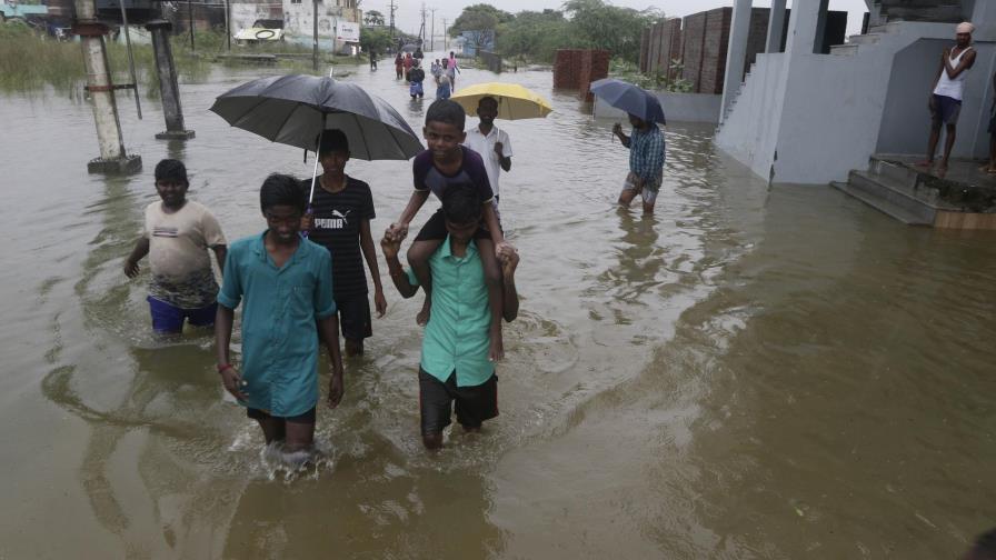 Mueren 25 personas por fuertes aguaceros en la India