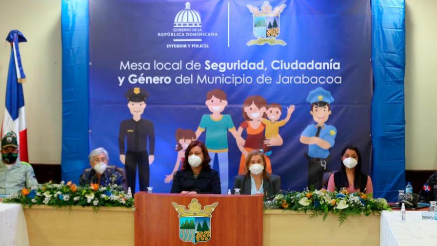 Instalan mesas locales de Seguridad, Ciudadana y de Género en La Vega 