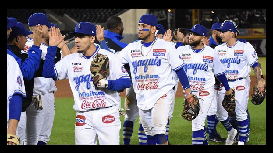 Los Yaquis se mantienen invictos al frente del béisbol mexicano