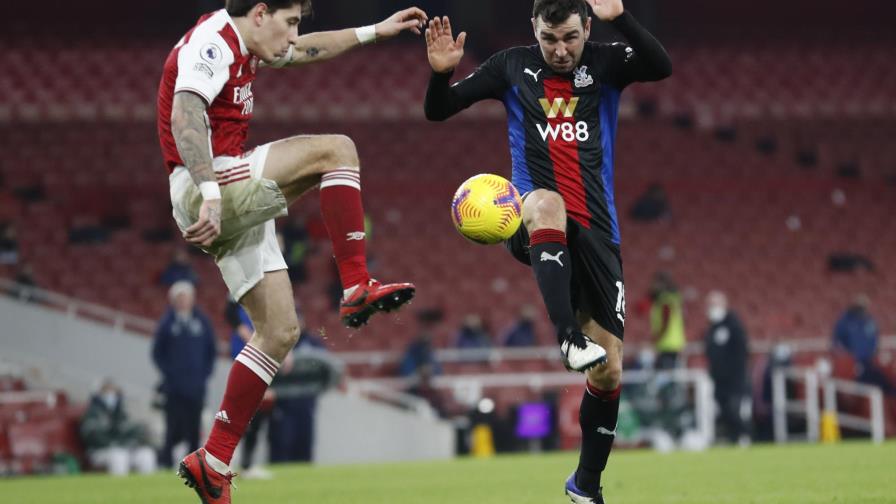 Arsenal, maniatado en empate a cero con Crystal Palace