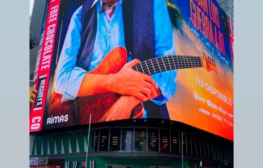 ¡Juan Luis Guerra en Times Square!