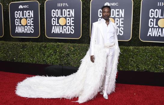 Blanco y rosa dominan la alfombra roja de los Globos de Oro