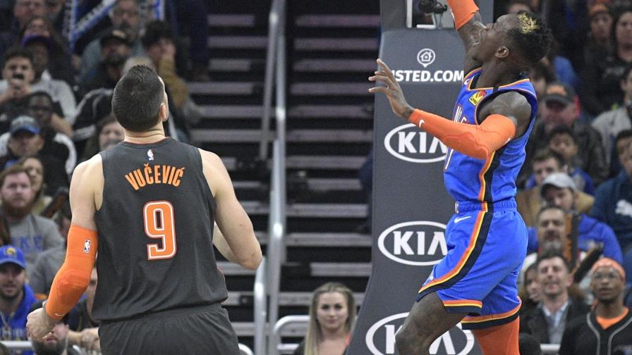 Schröder y Paul le dan triunfo a Thunder ante Magic