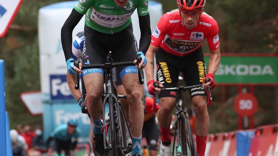 Dan Martin estrena la cima de Laguna Negra y Roglic sigue líder