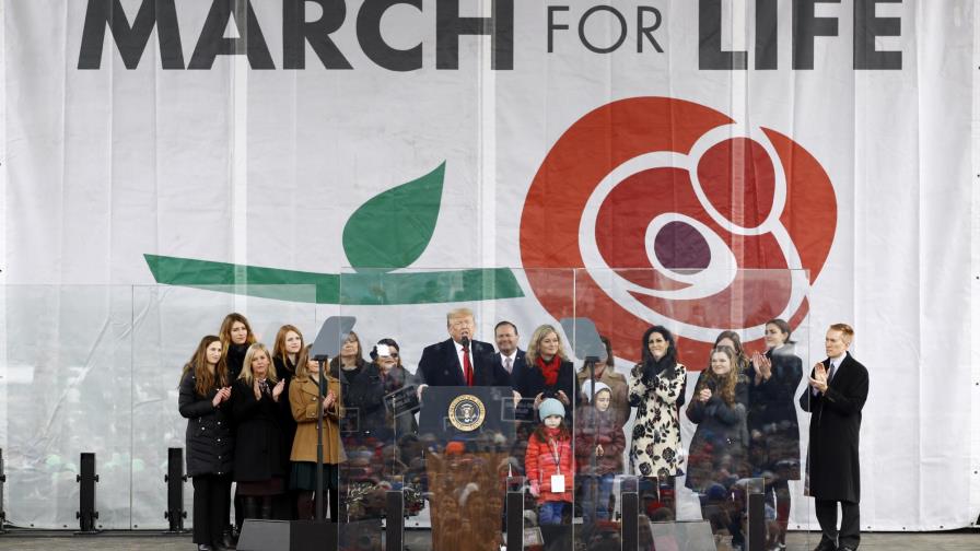 Trump: “Profundo honor” en sumarse a marcha antiaborto