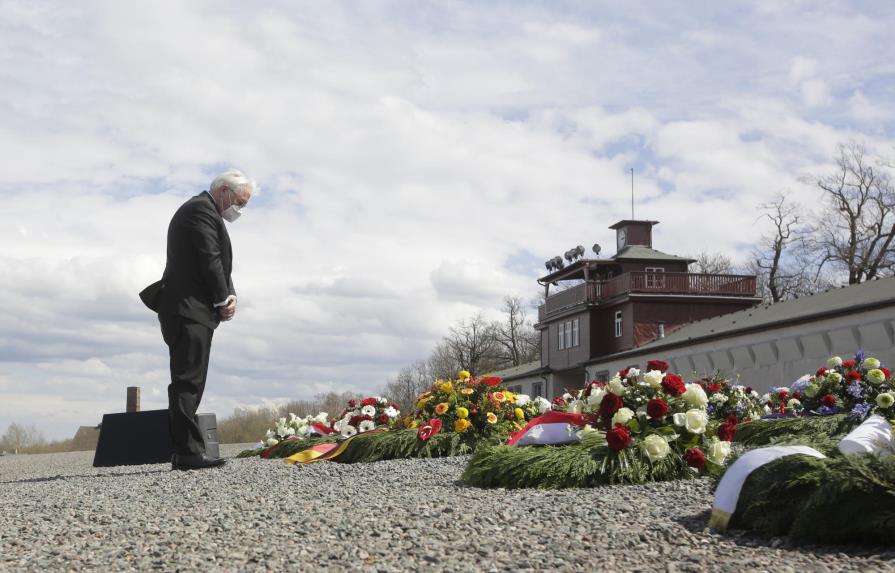 Marcan 76 aniversario de la liberación del campo Buchenwald