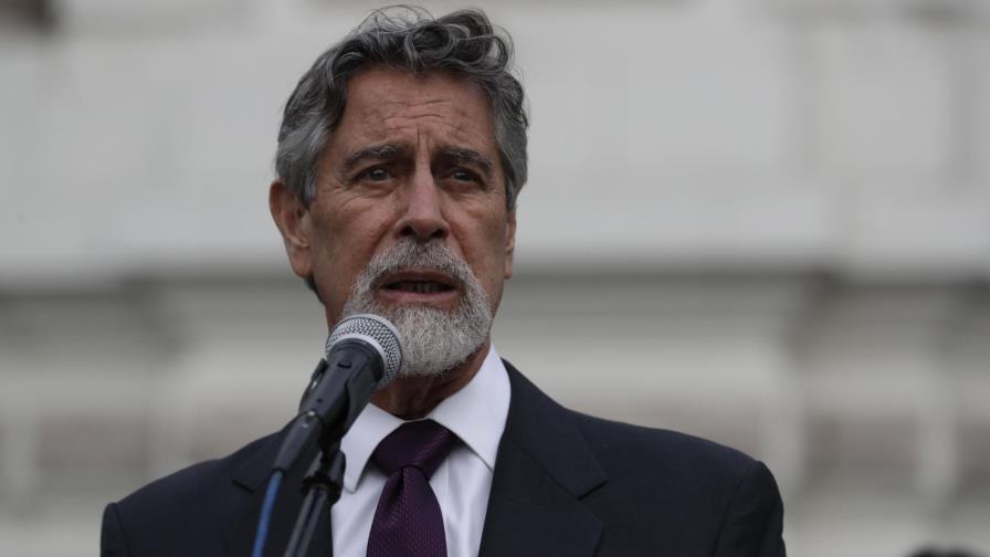 Haremos todo lo posible por devolverle la esperanza a Perú, dice Sagasti
