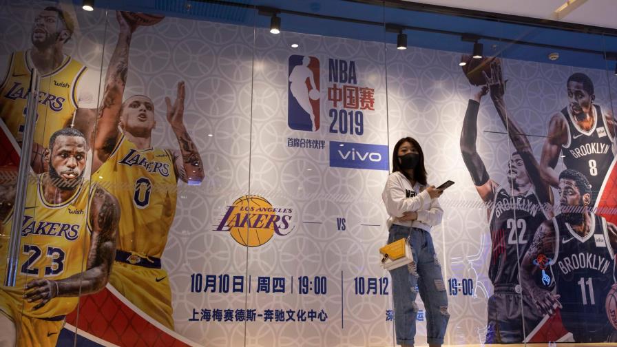 Serie Lakers-Nets en China acaba en silencio Serie Lakers-Nets en China acaba en silencio