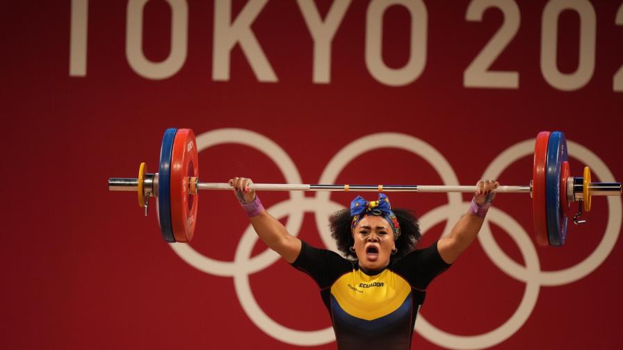 Neisi Dajomes, primera mujer en ganar oro para Ecuador