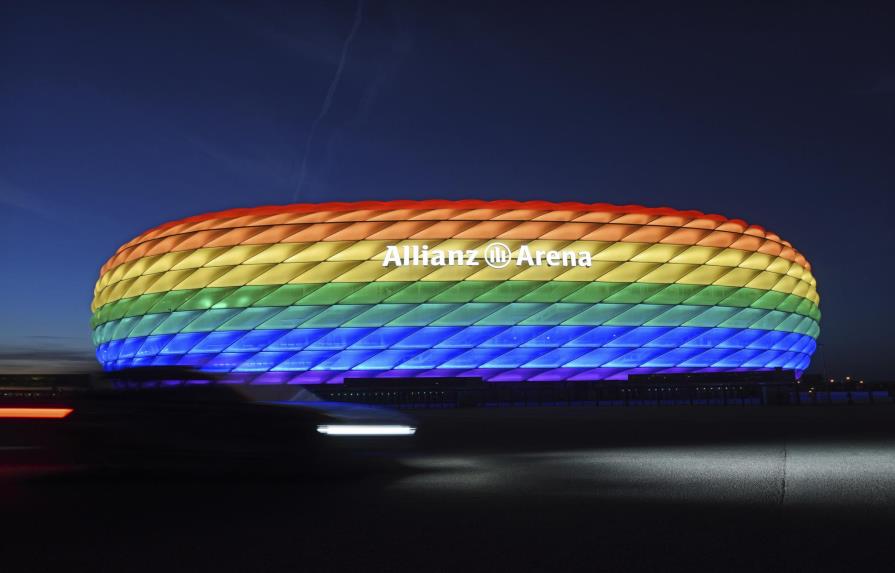 UEFA rechaza que estadio de Múnich se ilumine con arcoiris