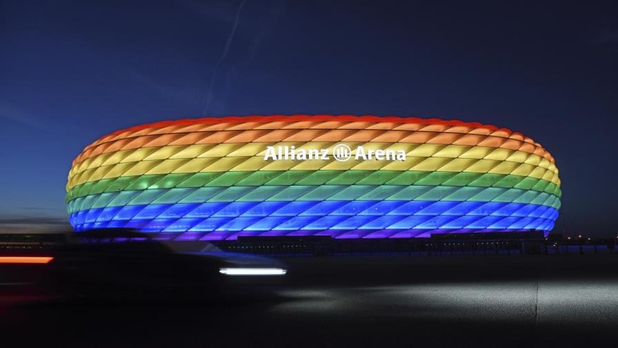 UEFA rechaza que estadio de Múnich se ilumine con arcoiris