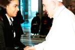 El mensaje del Papa Francisco para la RD tras su encuentro con Betty Gerónimo El mensaje del Papa Francisco para la RD tras su encuentro con Betty Gerónimo
