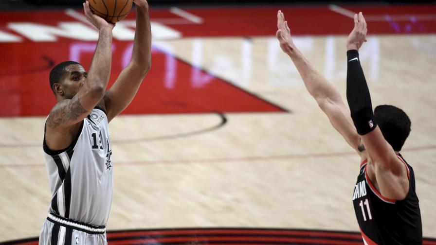 Suplentes de Spurs brillan en victoria ante Portland Suplentes de Spurs brillan en victoria ante Portland