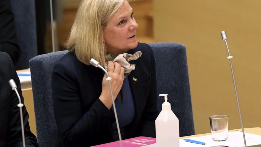 Renuncia 1ra ministra de Suecia tras pocas horas en el cargo Renuncia 1ra ministra de Suecia tras pocas horas en el cargo