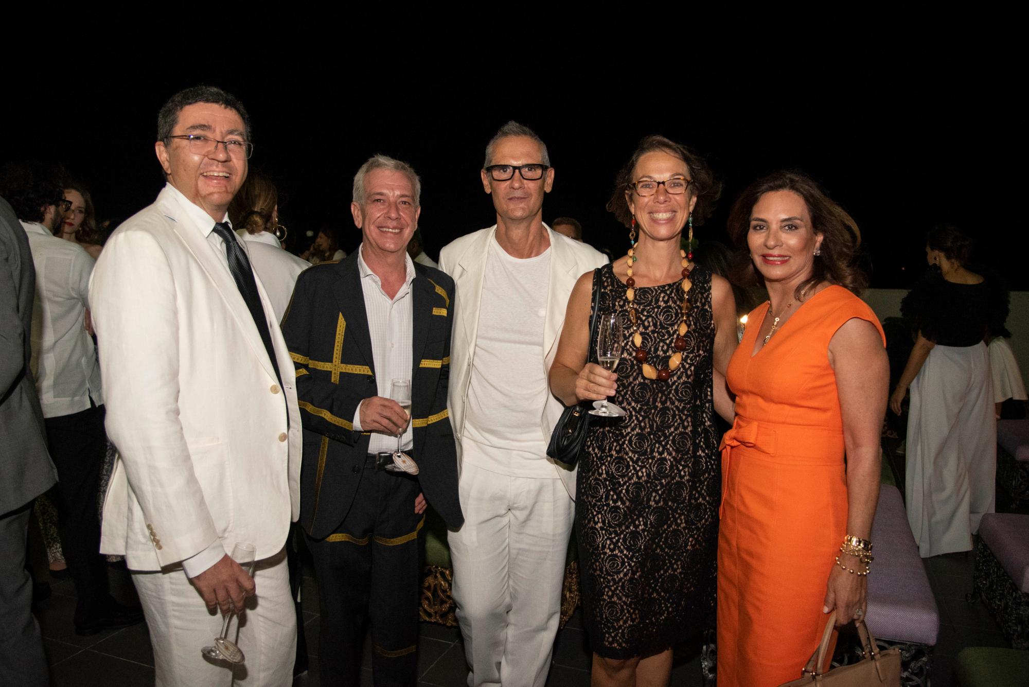 Andrea Canepari, Massimo Caiazzo, Mauro Mori, Roberta Canepari y Haydée Rainieri.