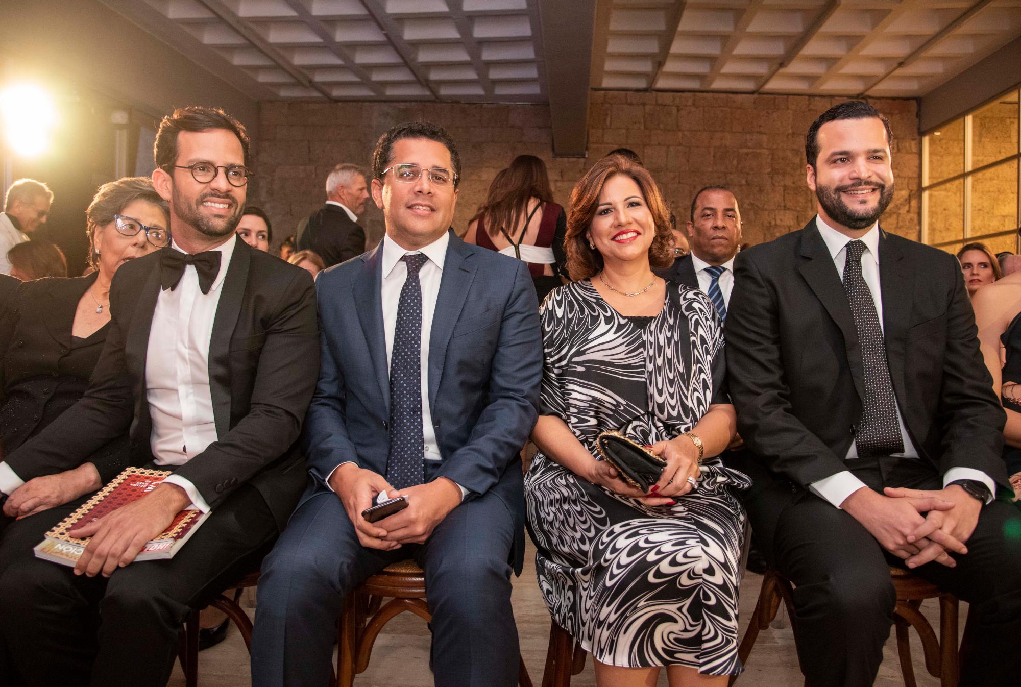 Jorge Brown, David Collado, Margarita Cedeño y Rafael Paz.