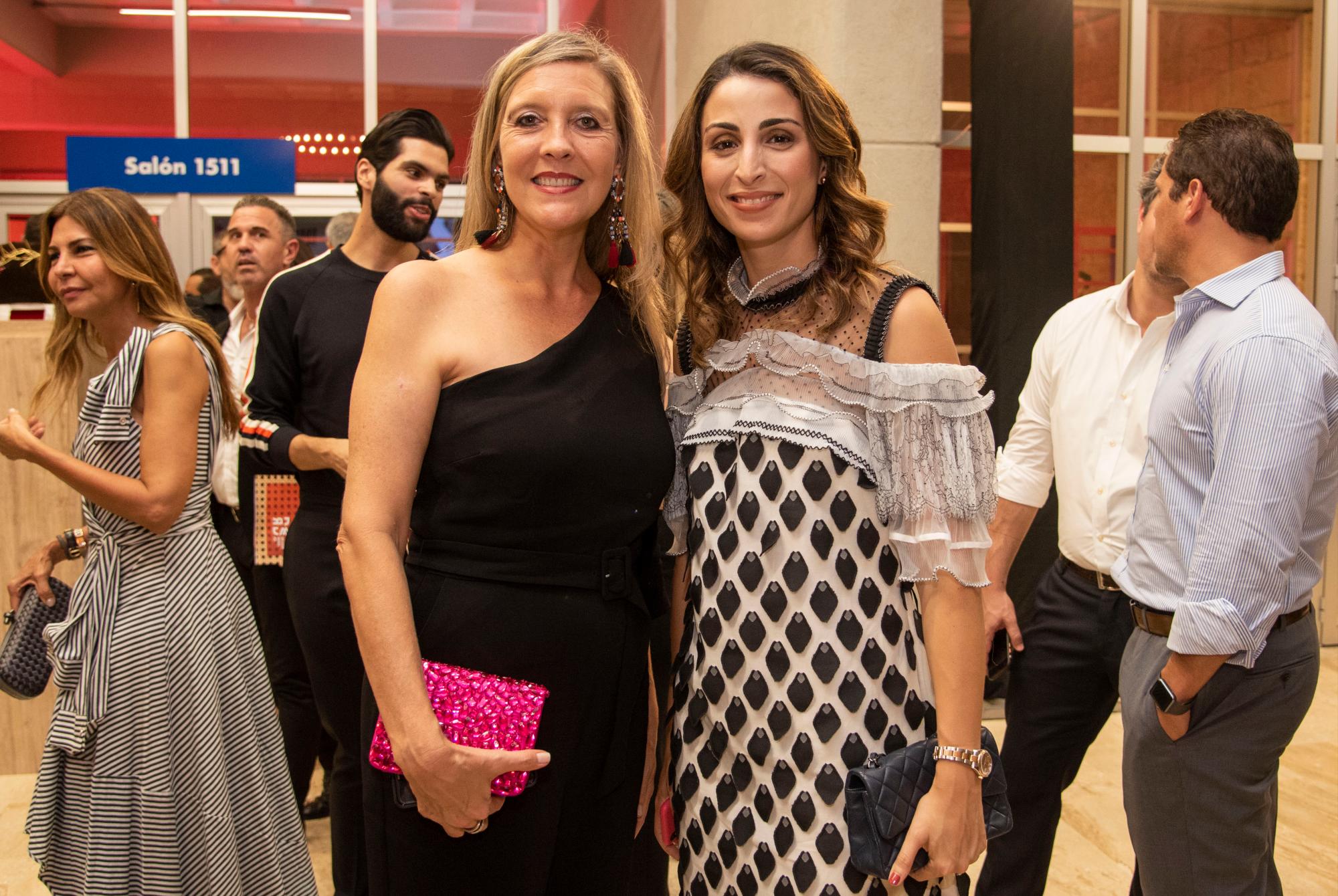 Sandra Ehlert y Lisette Polanco de Selman.