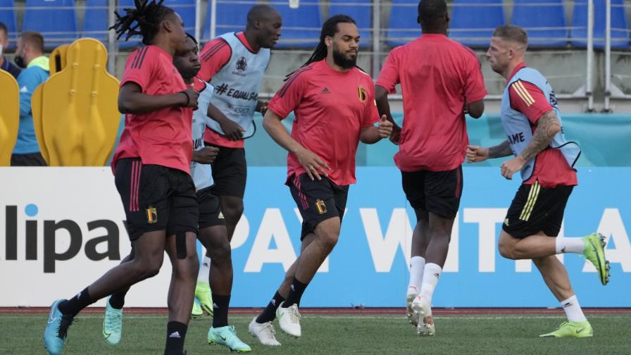 Inicia Bélgica en la Eurocopa con ausencias clave ante Rusia