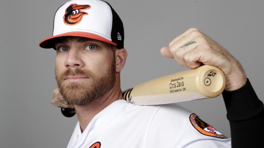 Toletero Chris Davis, de Orioles, anuncia su retiro