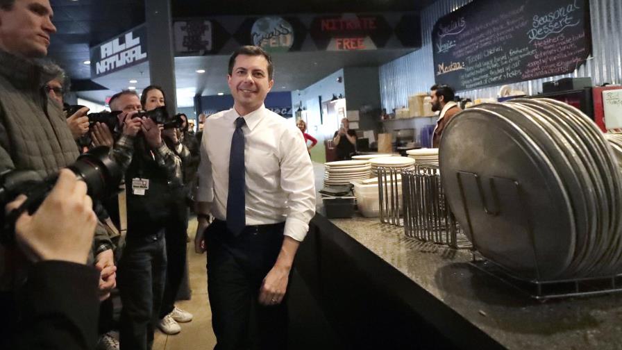 Buttigieg, por delante de Sanders en los caucus de Iowa