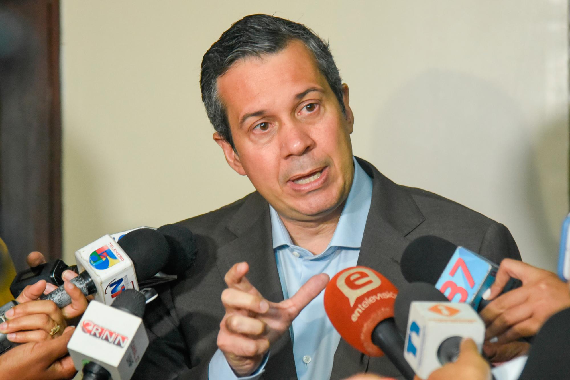 El delegado político del Partido Revolucionario Moderno (PRM) ante ese órgano electoral, Orlando Jorge Mera.