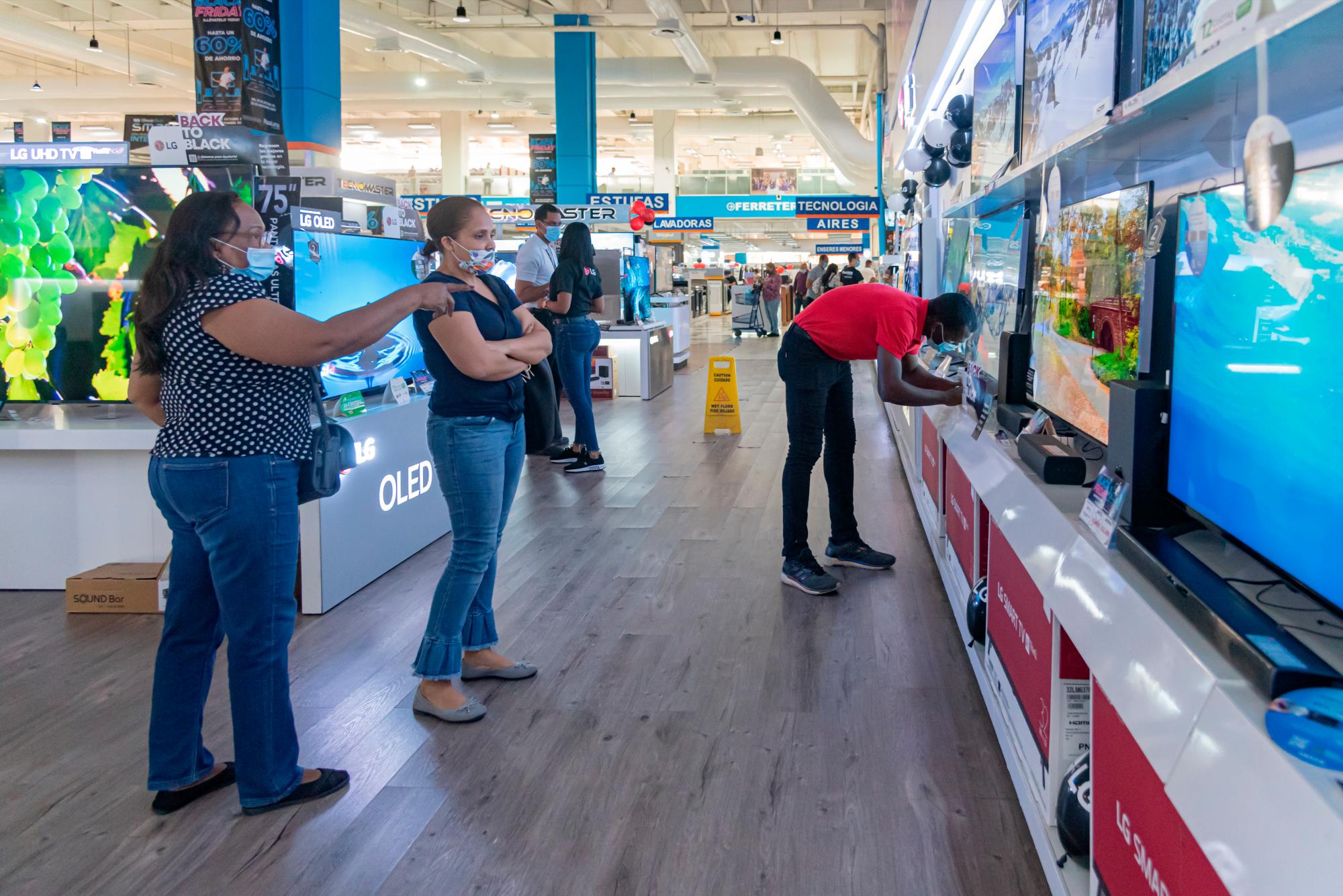 Los televisores son muy demandados para estas fechas.