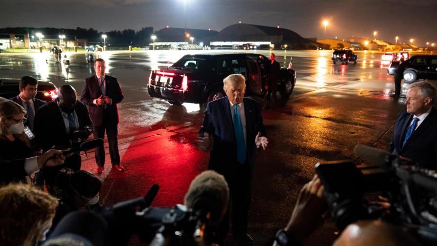 Trump niega haber llamado perdedores a soldados muertos