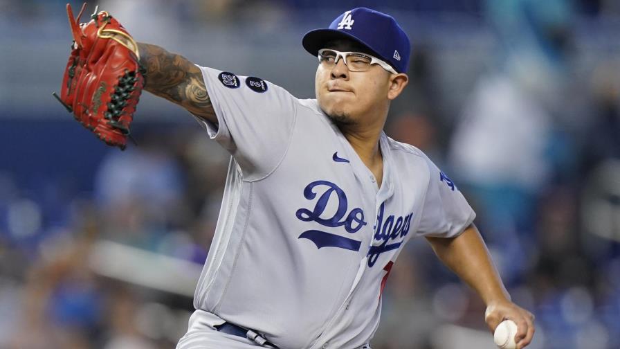Urías vuelve a brillar en victoria de Dodgers sobre Marlins