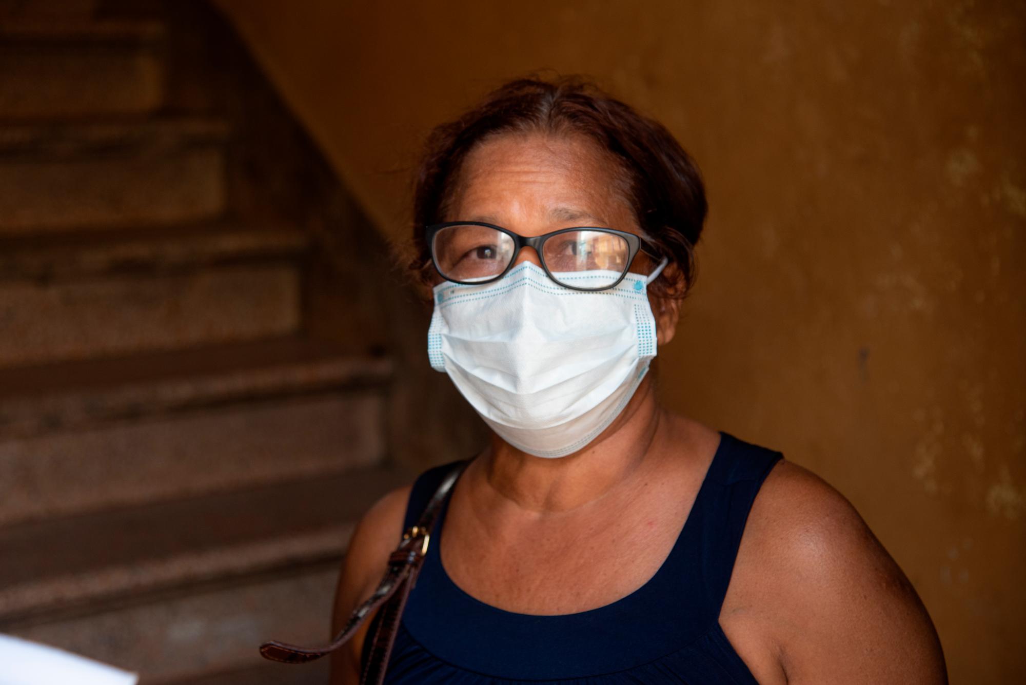 María Genao, residente en Ciudad Colonial