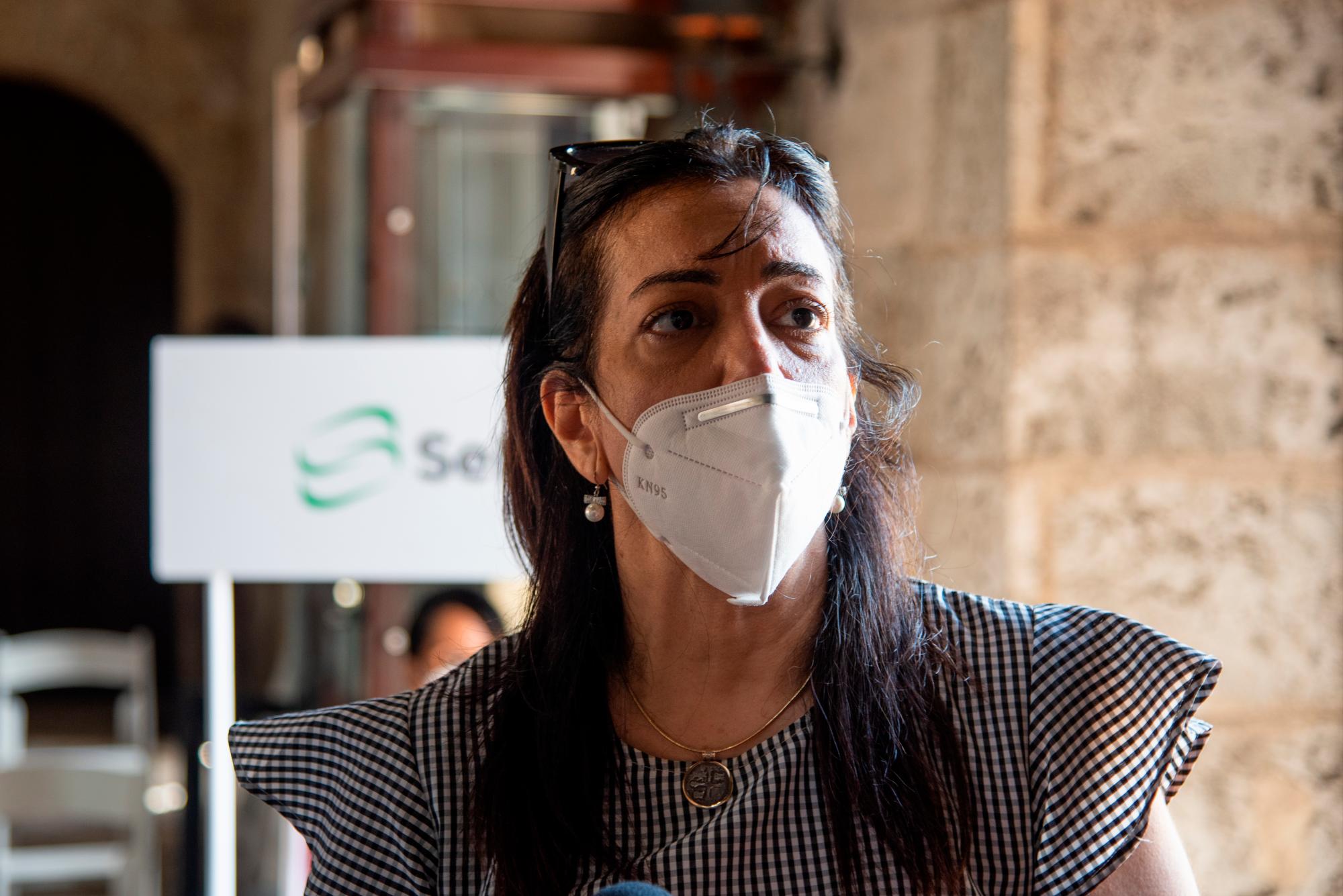 Elizabeth Hazim, directora del Museo de las Casas Reales.