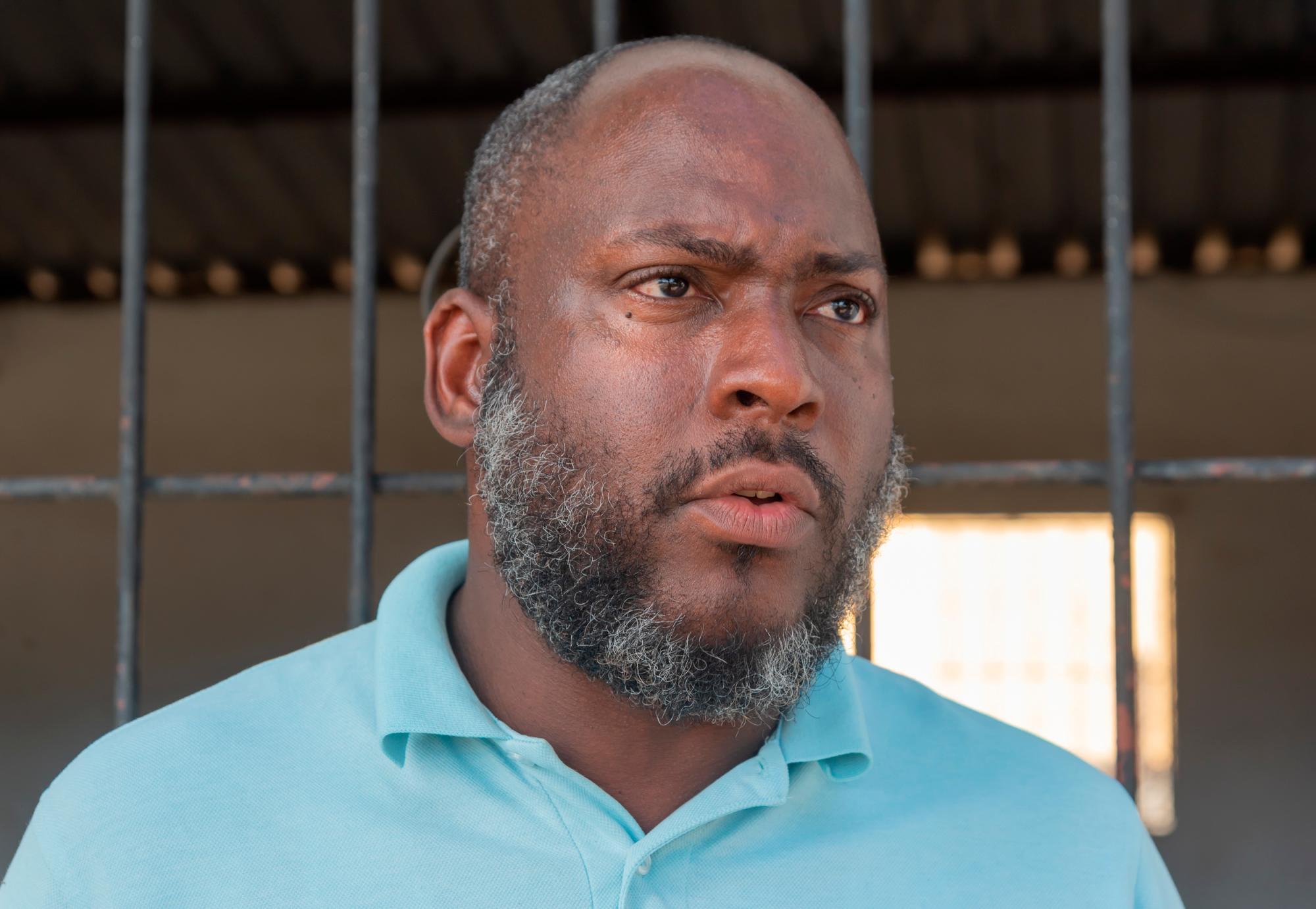 Héctor López, dirigente comunitario.