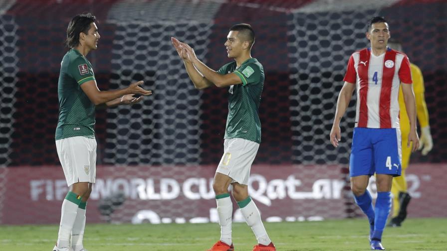 Paraguay empata ante Bolivia, que logra su 1er punto