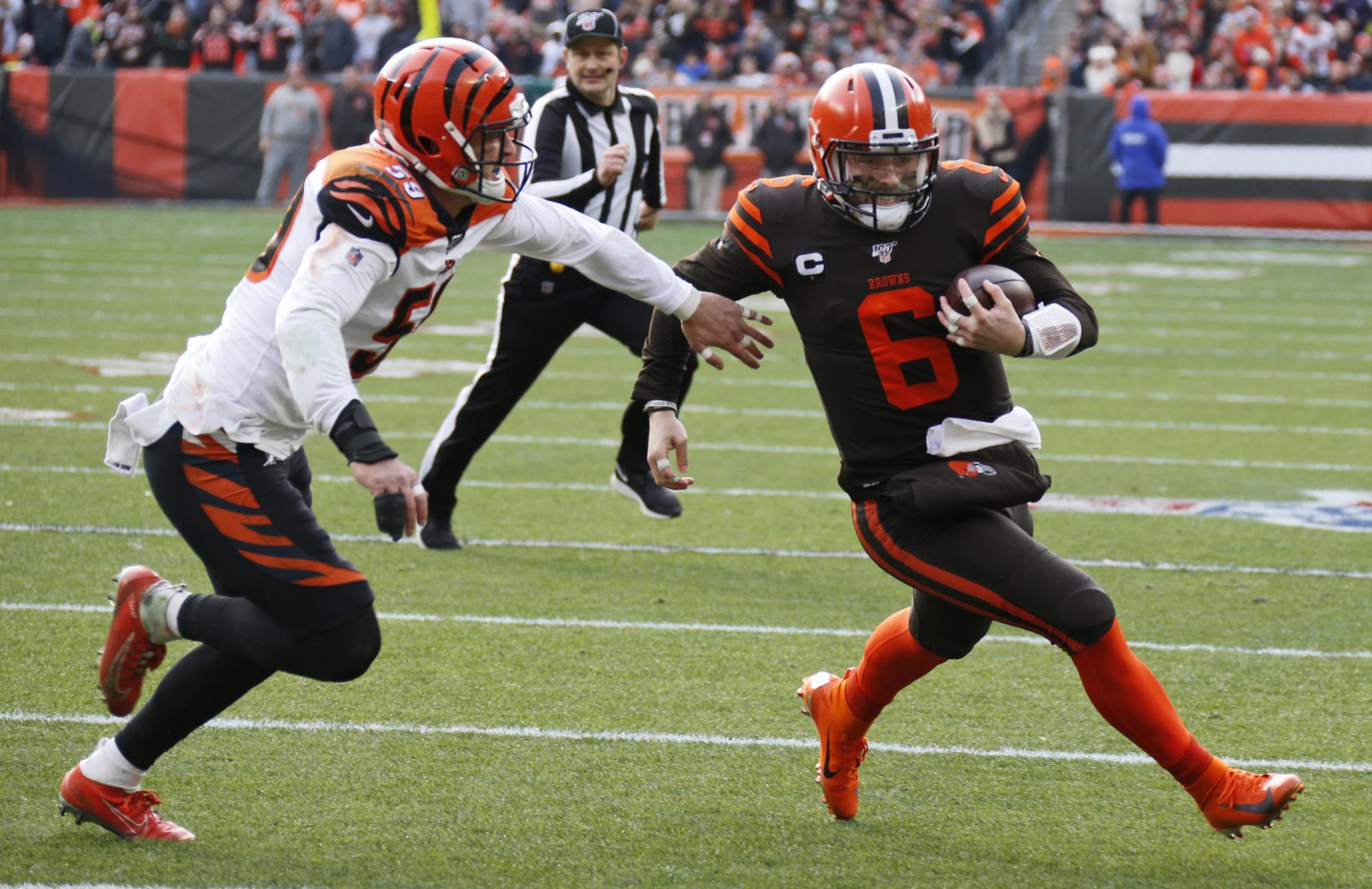 Browns sigue con vida gracias al triunfo sobre Bengals