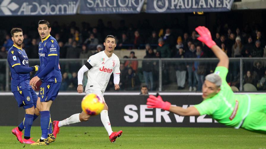 Juventus cae 2-1 en Verona pese a récord de Cristiano Juventus cae 2-1 en Verona pese a récord de Cristiano