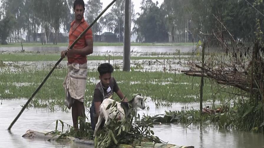 Un millón de afectados por inundaciones en Bangladesh