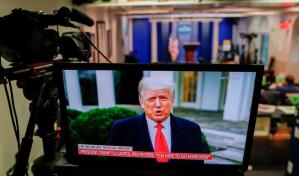 Bloquean las cuentas en redes sociales de Trump tras los disturbios