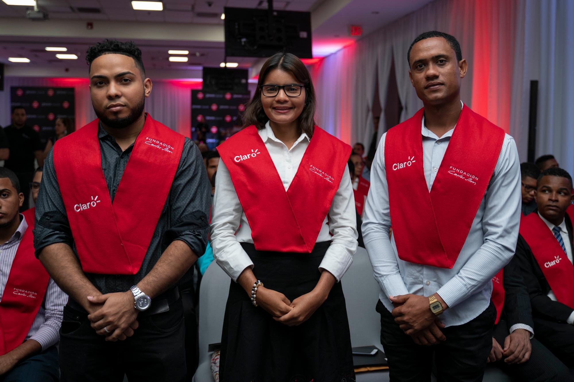 Eddison Geraldo Villalona, Esther Guzmán Jiménez y Julio César Aybar Bautista.