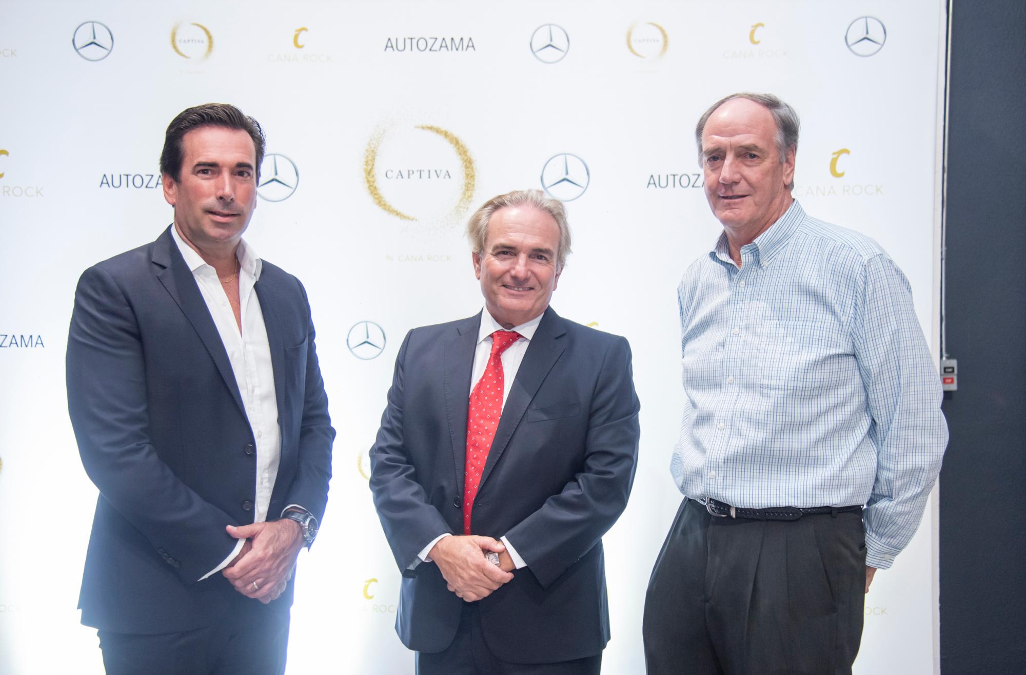 Steve Ankrom, Javier Hermana y Kevin Egan.