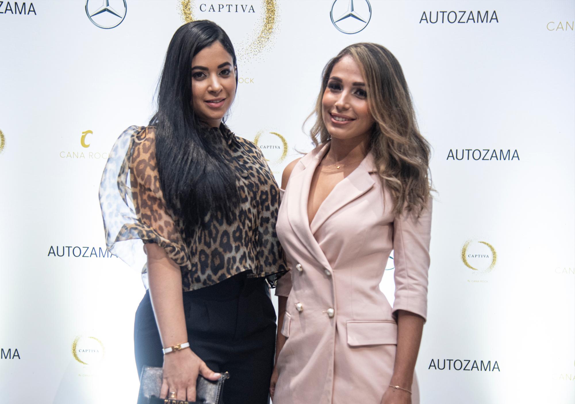 Michelle Mejía y Angelina Herrera.