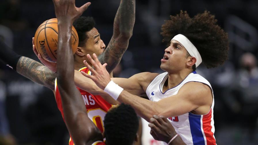 Grant y Jackson impulsan a Pistons, que vencen a Hawks