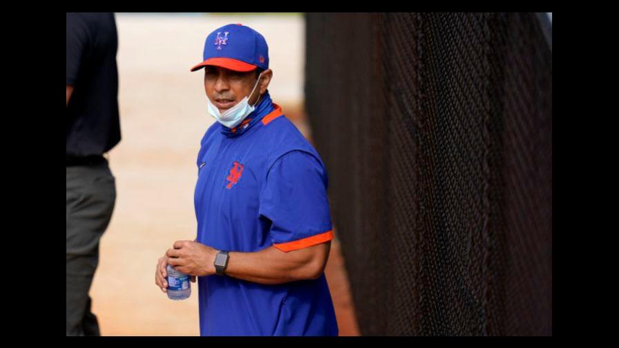 Luis Rojas se ausentó del partido del viernes con los Mets