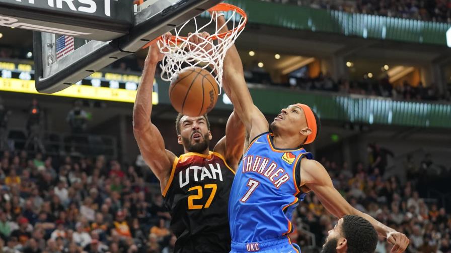 Jazz domina a Thunder al abrir campaña Jazz domina a Thunder al abrir campaña