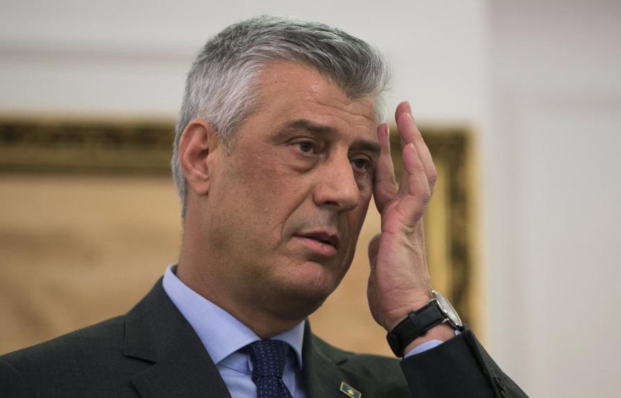 Presidente de Kosovo imputado de crímenes de guerra