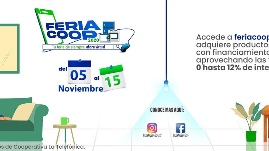Cooperativa La Telefónica realizará feria Coop Virtual
