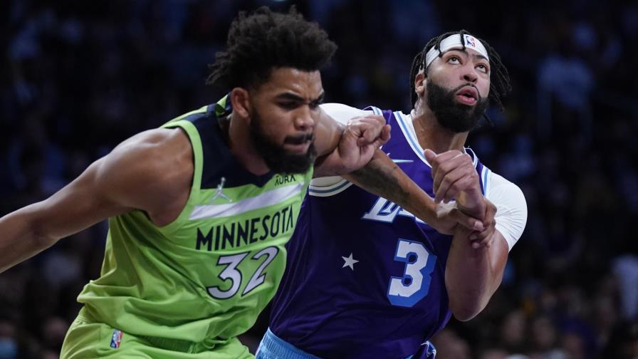 Towns, Wolves destrozan a Lakers 107-83 y frenan mala racha Towns, Wolves destrozan a Lakers 107-83 y frenan mala racha