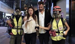 Miles marchan en Hong Kong pese a prohibición