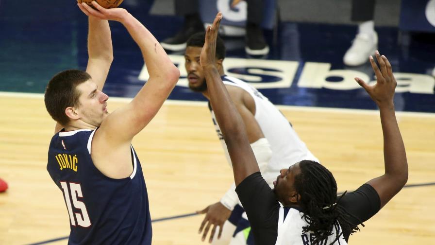 Murray y Jokic lucen en triunfo de Nuggets ante Wolves