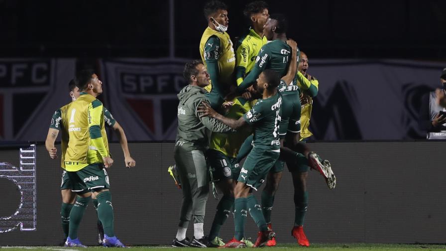 Sao Paulo y Palmeiras, 1-1 en ida de cuartos de final
