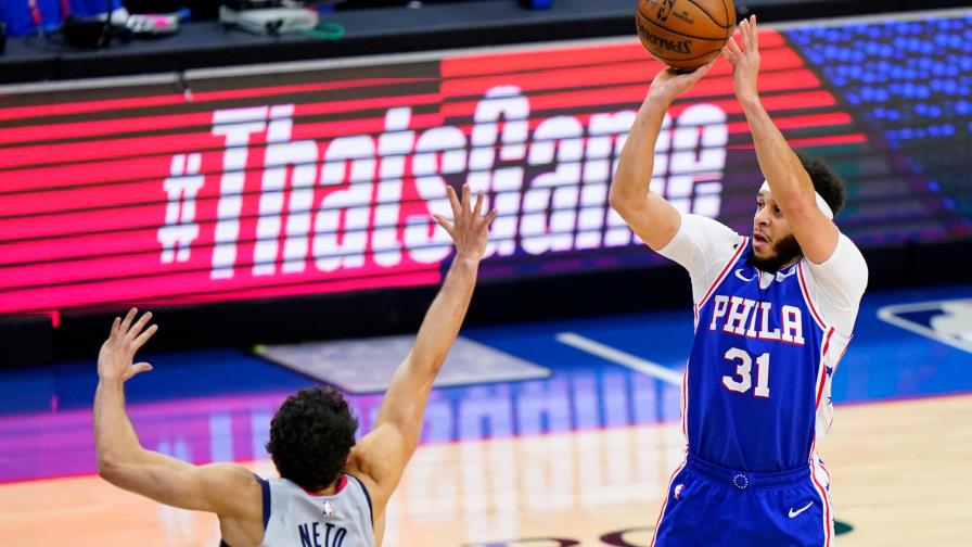 Sin Embiid, 76ers vencen a Wizards y avanzan a segunda ronda