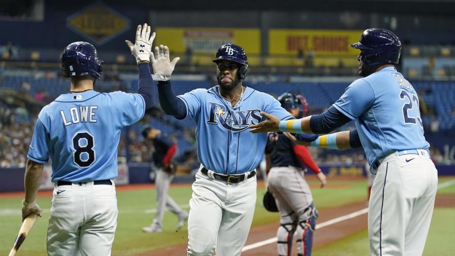 Rays conectan tres jonrones, Franco empuja dos y derrotan a Medias Rojas Rays conectan tres jonrones, Franco empuja dos y derrotan a Medias Rojas